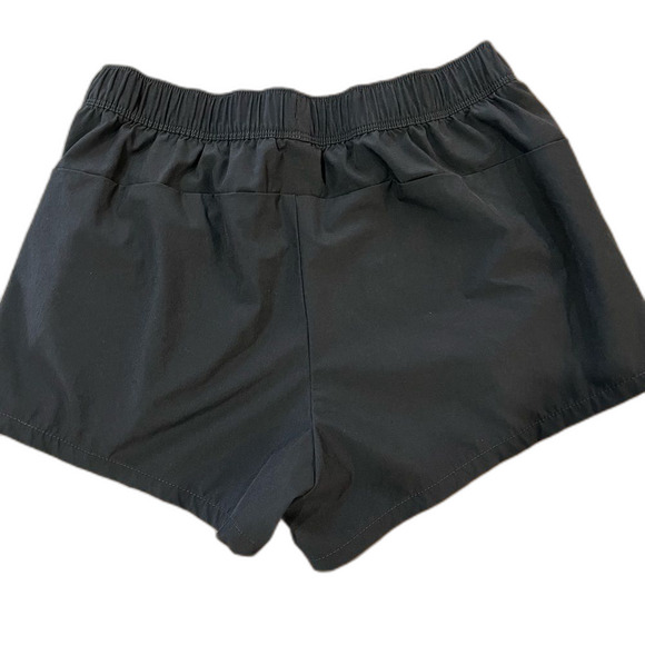 The North Face Women’s Black Athletic Running Shorts Elastic Waist Pockets Sz S - Picture 3 of 8